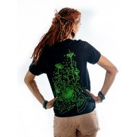 Magic Mushrooms UV Glow Psychedelic UNISEX T-Shirt