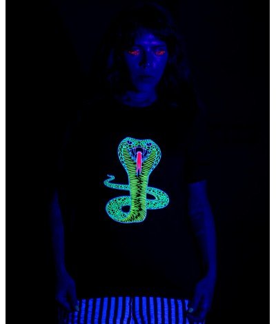 Shipibo UV + Glow in Dark UNISEX T-Shirt