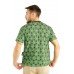 Hexagon Flower Short Tshirt. (Green)
