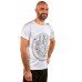ARDHANARISHVARA Shiva Shakti Men's Cotton T-shirt (White).