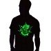 WEED GURU UV + Glow in Dark Psychedelic Men's T-Shirt