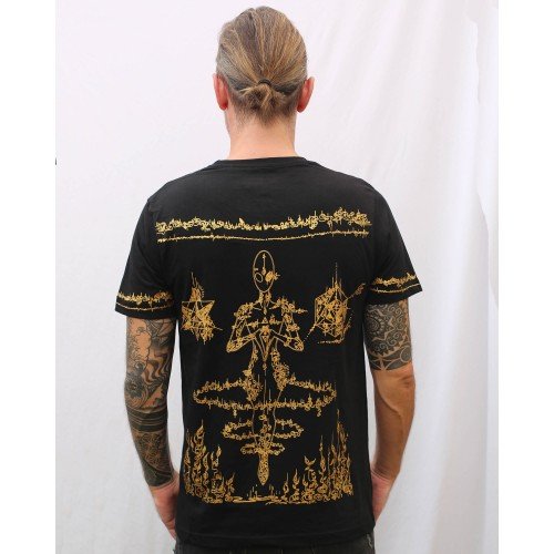 BALANCE Energies UNISEX Psychedelic T-shirt (GOLD).