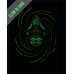 HARE KRISHNA Mantra Glow in Dark + UV Glow UNISEX T-Shirt (Black).