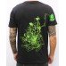 Magic Mushrooms UV Glow Psychedelic Men's T-Shirt